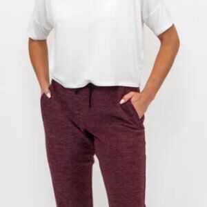 Maroon Jogger Pants Coalatree